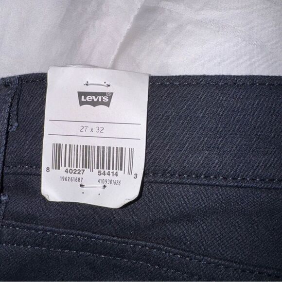 Levi’s Black Slim Fit Shaping skinny Full Length Jeans size 27x32- brand new! - Picture 3 of 14